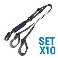 Eslinga Ignifuga y Dieléctrica Absorbedor Graduable Set X 10 Unidades