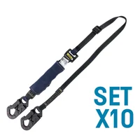 Eslinga Ignifuga Absorbedor Dieléctrica Graduable Set X 10 Unidades