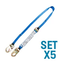 Eslinga Absorbedor de Energía 1.8m Set X 5 Unidades