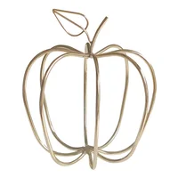 Escultura Manzana Metal 23x25 cm Oro Sogno Marres