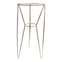 Base Matera Portaplato Hierro 30x51 cm Oro Ferrum 
Just Home Collection