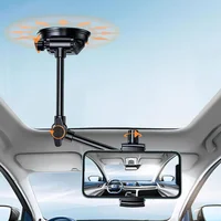 Soporte de Teléfono para Automóvil con Brazo Extensible y Giro Total para Vlogging
