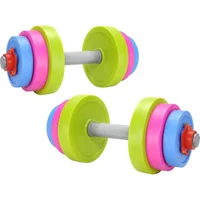 Set De Pesas Ajustables 4 En 1 Con Mancuernas Barra Kettlebell Y Soporte