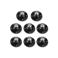 Ruedas de Piso Autoadhesivas de Acero Inoxidable 8 Piezas