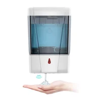 Dispensador Automático De Jabón De Montaje En Pared Con Sensor Y Gran Capacidad