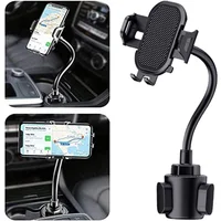 Soporte De Teléfono Para Auto Con Cuello De Cisne Ajustable Compatible Universal