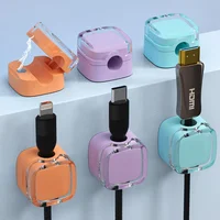 Clips Magnéticos Para Organización De Cables Con Adhesión Fuerte Y Diseño Colorido