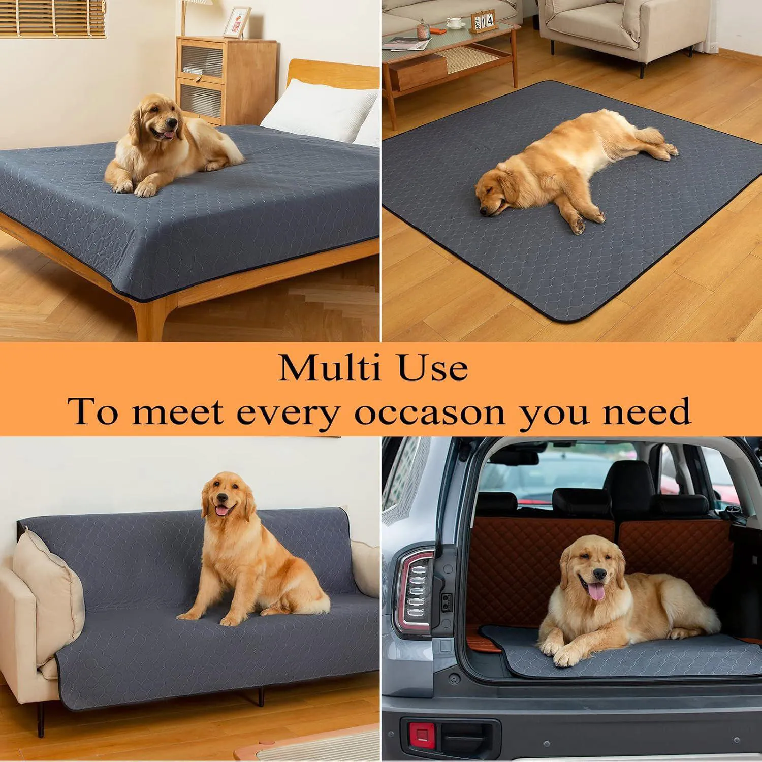 Almohadillas Lavables Impermeables Para Entrenamiento De Perros Con Secado Rápido 6