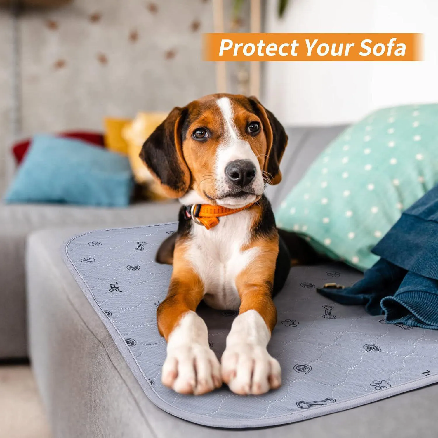 Almohadillas Lavables Para Orina De Perros Reutilizables Con Base Antideslizante 6