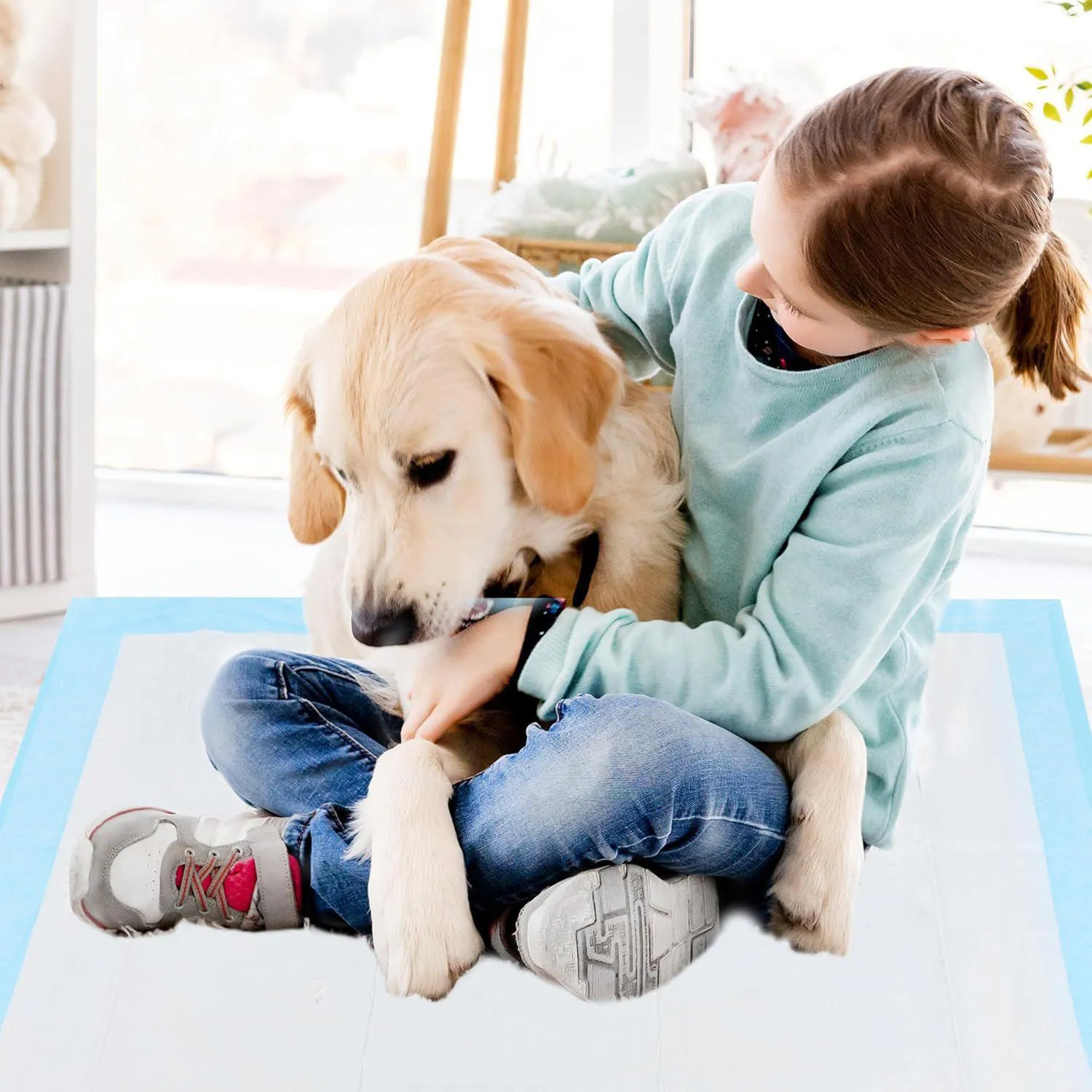 Almohadillas Desechables Super Absorbentes Para Entrenamiento De Mascotas A Prueba De Fugas 3
