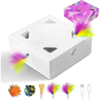 Juguete Interactivo Para Gatos Migipaws MigiBox Que Estimula El Juego Y Reduce El Aburrimiento