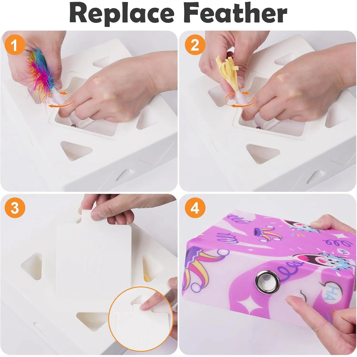 Juguete Interactivo Para Gatos Migipaws MigiBox Que Estimula El Juego Y Reduce El Aburrimiento 6