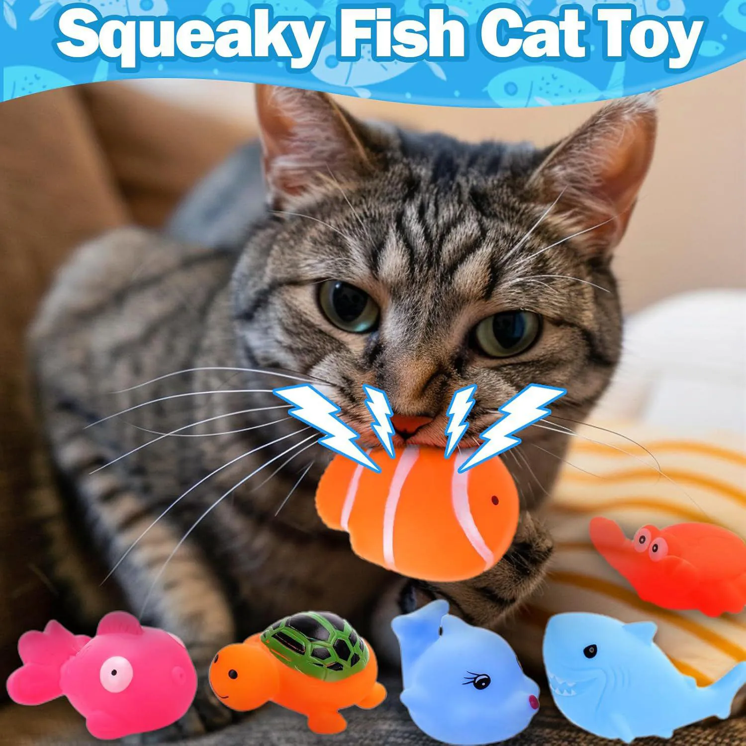 Piscina Interactiva Para Gato con Juguetes Flotantes y Estimulación Sensorial 3