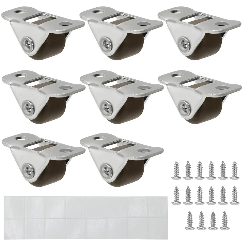 Mini Ruedas 8-Pack con Tornillos y Adhesivos para Carpa - Homecenter.com.co