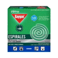 Insecticida Espiral Baygon Voladores 10 Unidades
