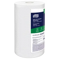 Paño Reutilizable de Limpieza Resistente x100 Unidades Color Blanco 28x42cm Tork
