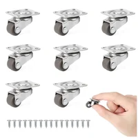 Rueditas Adhesivas Mini para Muebles 8 Piezas Cambio Fácil