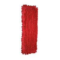 Repuesto Mopa Microfibra Roja 45cm Kleine + Armazón Metálico