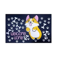 Tapete para Entrada Impreso Pet Setx2 Unids 400 45x75 cm