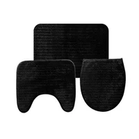 Juego de Baño Baru Setx3 Piezas Color Negro