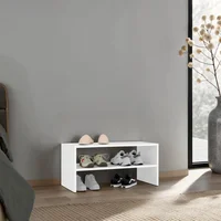 Organizador de Zapatos Apilable Basico Silpa 35x72x34 Rta Blanco