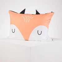 Funda De Almohada Zorro Microfibra Poliéster 50 X 70 Cm