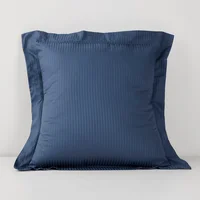 Forro Cojín 300 Hilos Algodón Azul 70 x 70 cm