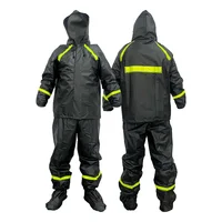 Bauker Conjunto Impermeable Tres Piezas Talla XL Bauker