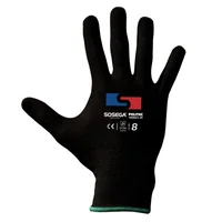 Guante Politec Nylon Black Talla Xl Set X12