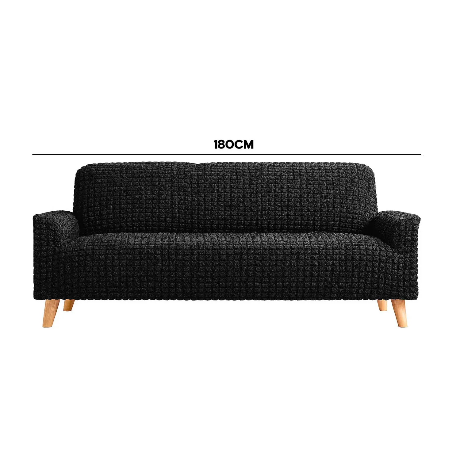 Protector Sofá 3 Puestos Tela Elástica Lavable Antimanchas 5