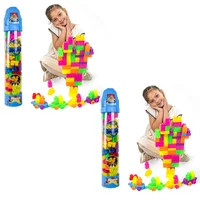 Set X2 Bloques Armatodo 98 Pzas Cohete Espacial Educativo