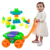 Vagón Didáctico Infantil Con 30 Bloques de Construcción