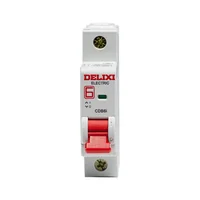 Mini Breaker para Montaje en Riel 1 Polo 63 Amp 6kA