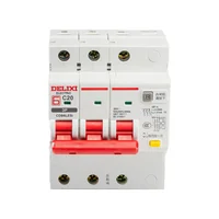 Mini Breaker Corriente Residual ó Diferencial 3P 20A