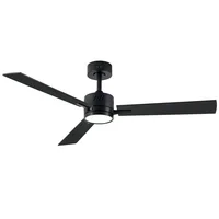 Ventilador de Techo Decorativo con Luz Led Bootes 4550 CFM 3 Aspas Negro Westinghouse