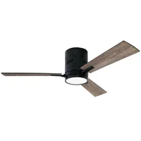 Ventilador de Techo Decorativo con Luz Led Bootes 3300Cfm 3 Aspas Negro Westinghouse