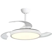 Ventilador de Techo Decorativo con Luz Led Borealis 3200 CFM 3 Aspas Blanco Westinghouse