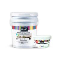 Pintura para Interior Súper Lavable Premium Tipo 1 Blanco Kolor 5 Galones + 1/2 Galón Precio Especial