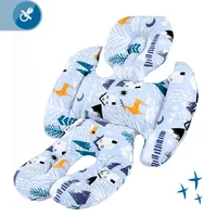 Cojin Almohada Estabilizador para Coche O Cargador Bebé Azul