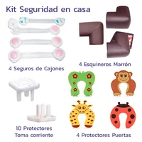 Kit de Seguridad para Bebes en Casa Rosa