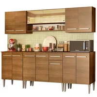 Cocina Integral Emilly Smile 2.30 m Marrón