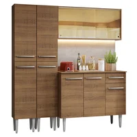Cocina Integral Emilly 1.70 m Marrón 09