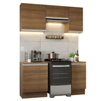 Cocina Integral Glamy 1.60 m Marrón 07