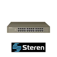 Switch Gigabit Ethernet de 24 Puertos / Swi-124