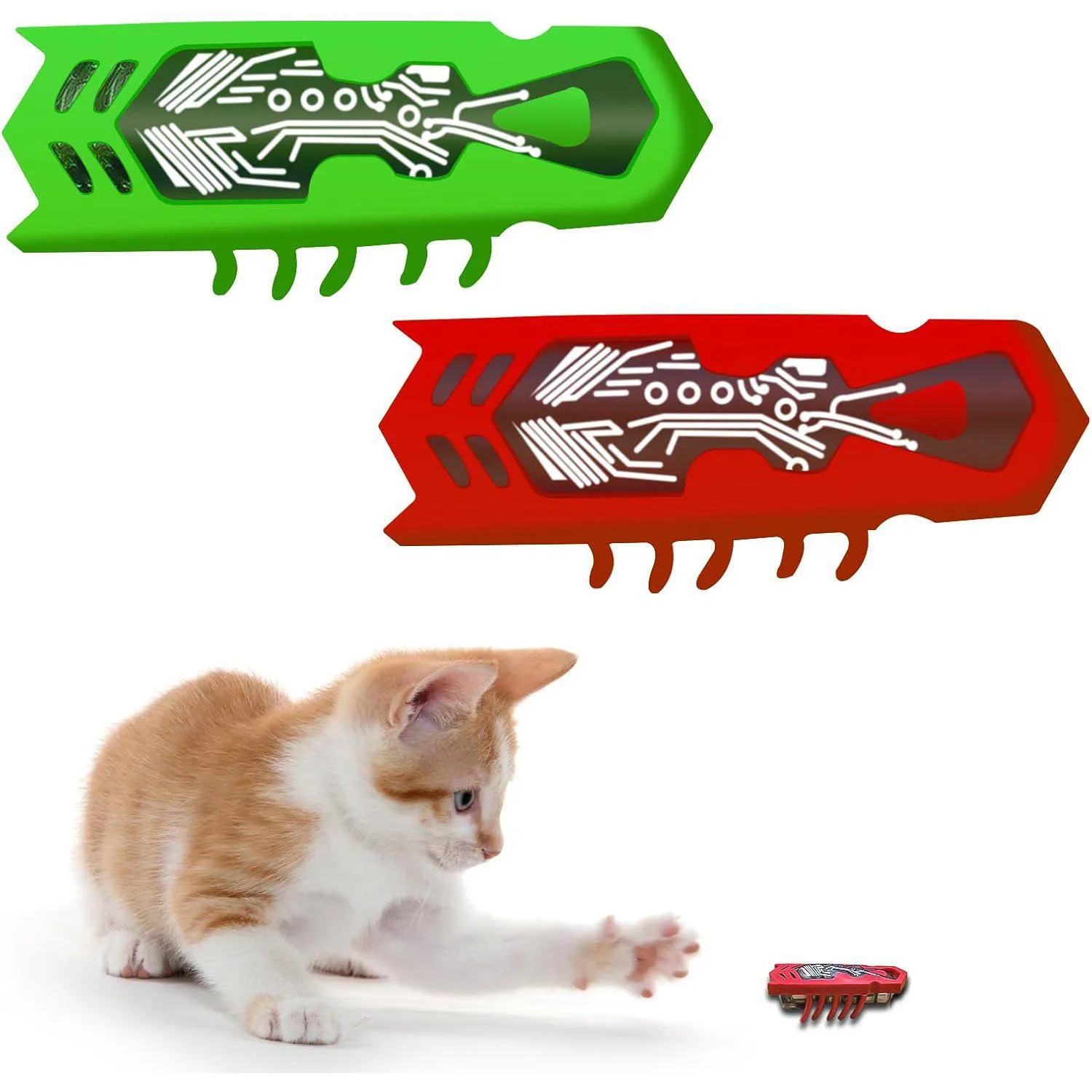 Juguete Eléctrico Interactivo Para Gatos Con Movimiento Automático Y Diseño De Insecto