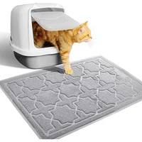 Tapete Para Caja De Arena De Gato Antideslizante Resistente Al Agua Y Fácil De Limpiar