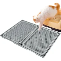 Tapetes De Arena Para Gatos Impermeables Expandibles Y Fáciles De Limpiar