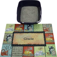 Tapete Drymate Personalizado Para Caja De Arena De Gato Impermeable Y Lavable
