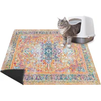Juego De Tapetes Lavables Antideslizantes Para Caja De Arena De Gatos Lovewag