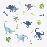 Vinilos Decorativos RoomMates Dinosaurios Acuarela Removibles